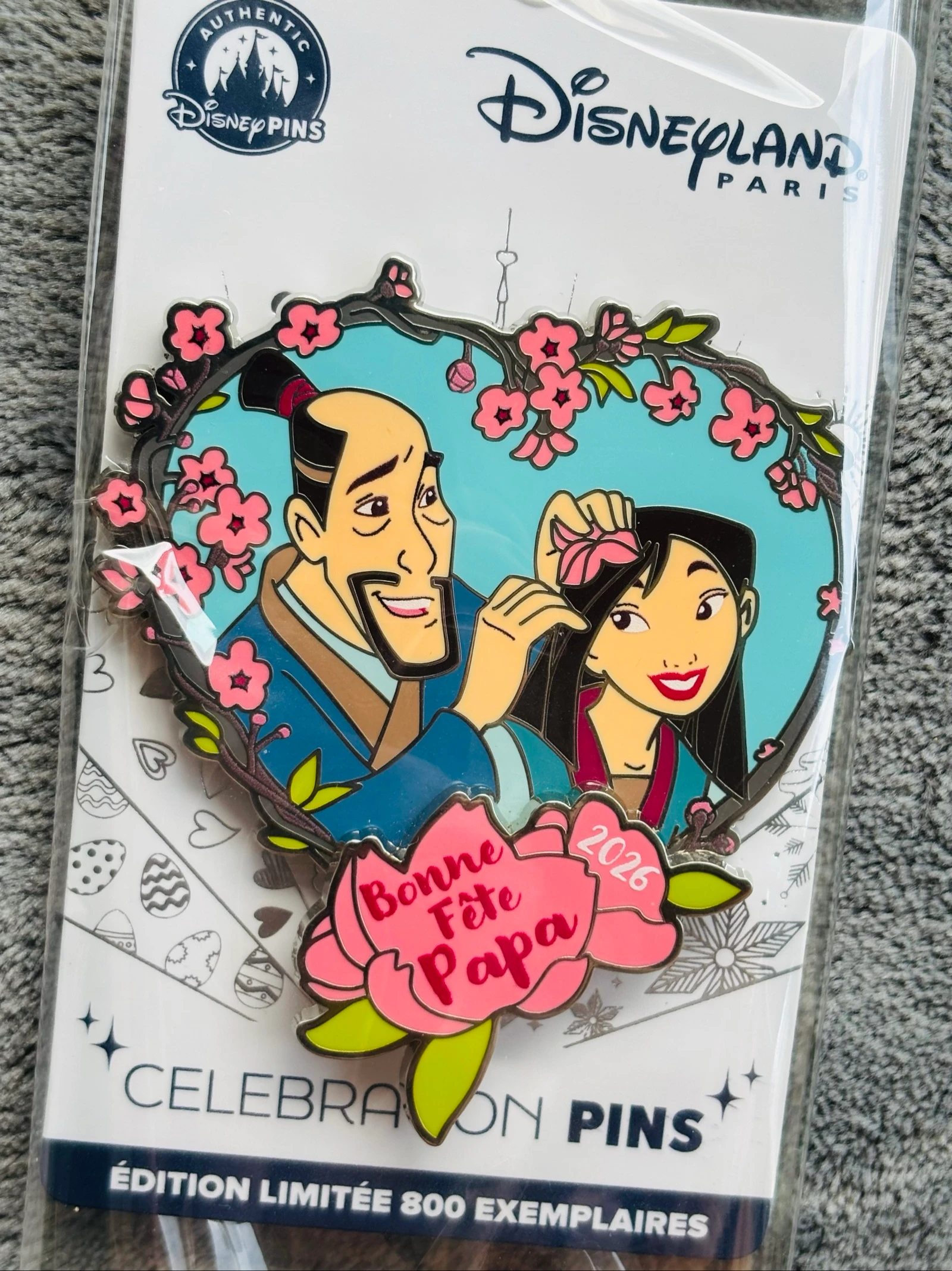 Pins de Mulan edición limitada de Disneyland Paris – photo 2
